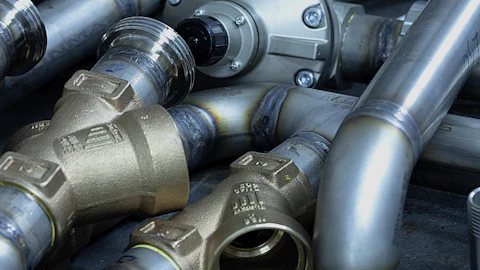Assorted new plumbing pipes and fittings